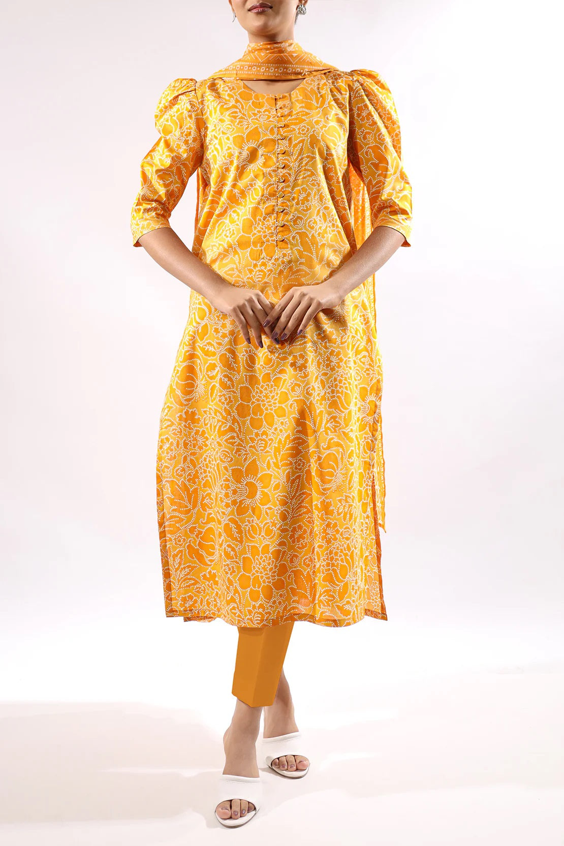 Saya Digital Printed Lawn 2 piece Unstitched Dress - U06-25380-7A