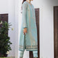 Asim Jofa Zari Sitara Embroidered Chanderi Cotton Unstitched 1 Piece Shirt - AJZS 26