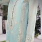 Asim Jofa Zari Sitara Embroidered Chanderi Cotton Unstitched 1 Piece Shirt - AJZS 26
