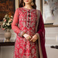 Asim Jofa Zari Sitara Embroidered Chiffon Unstitched 2 Piece Dress - AJZS 28