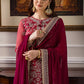 Asim Jofa Zari Sitara Embroidered Chiffon Unstitched 2 Piece Dress - AJZS 28