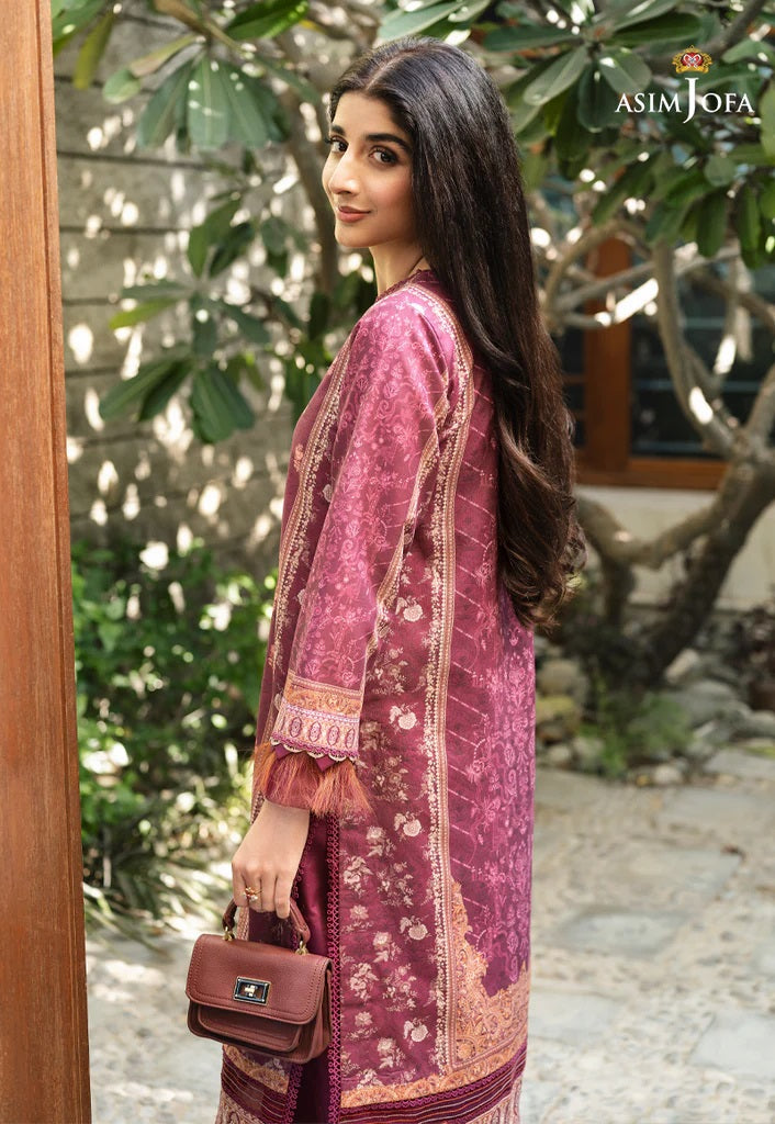 Rania by Asim Jofa Embroidered Lawn Suits Unstitched 2 Piece AJRP-29