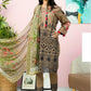 Blossom by Riaz Art Embroidered Slub Lawn 3pc Unstitched Dress - 02