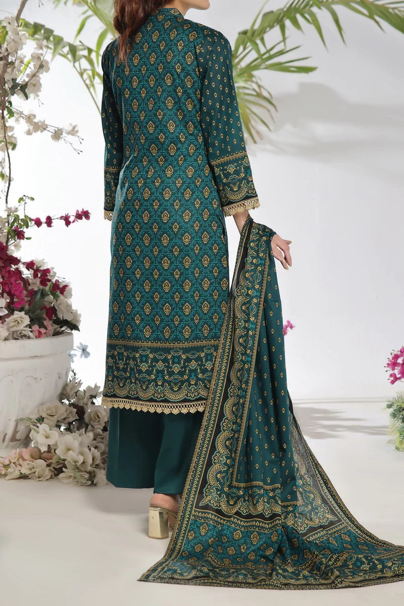 Daman By VS Textiles Printed Lawn Suits Unstitched 3 Piece VS24-D1 2902-A - Summer Collection