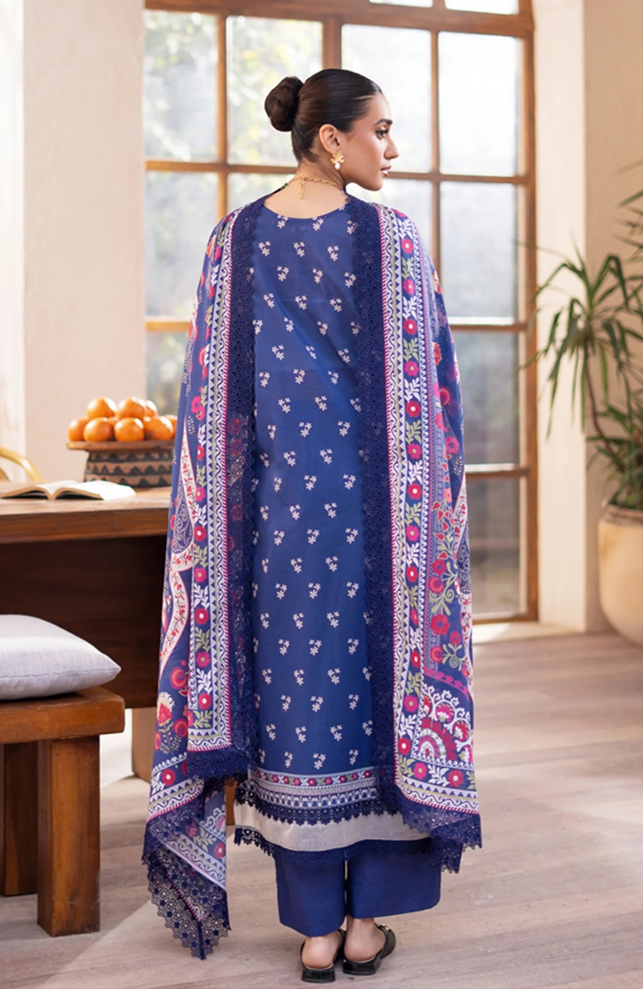 Mausummery Digital Printed Lawn Unstitched 3 Piece Suit – MUS25V1PL02