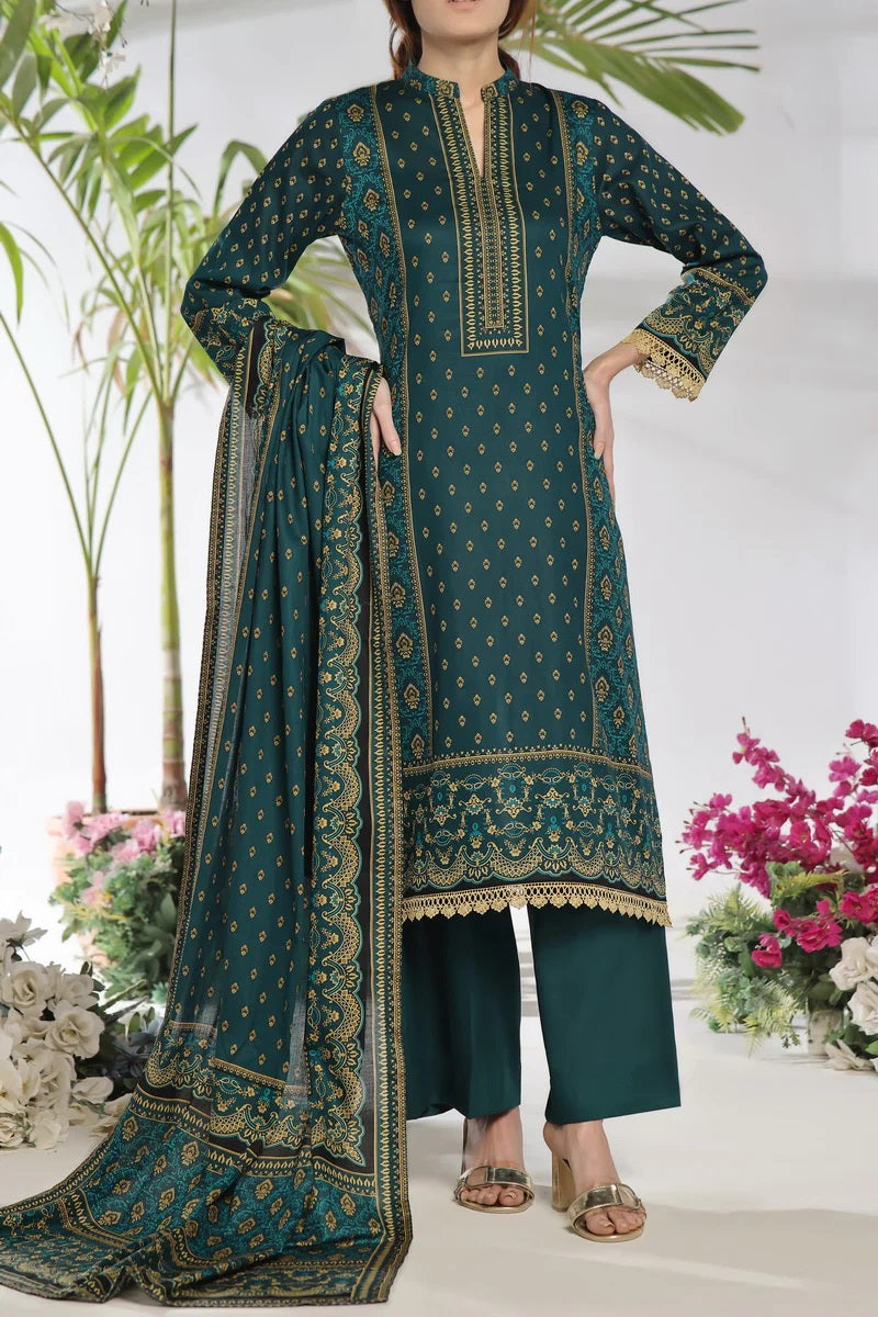 Daman By VS Textiles Printed Lawn Suits Unstitched 3 Piece VS24-D1 2902-A - Summer Collection