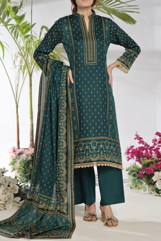 Daman By VS Textiles Printed Lawn Suits Unstitched 3 Piece VS24-D1 2902-A - Summer Collection