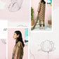 Blossom by Riaz Art Embroidered Slub Lawn 3pc Unstitched Dress - 02