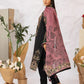 Aghaaz by Salitex Printed Lawn Dress 3 Piece Unstitched - UNS23AC002UT