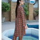 Identic Separates By Regalia Textiles Printed Linen Suits Unstitched 2 Piece RTPL-D-02 - Winter Collection