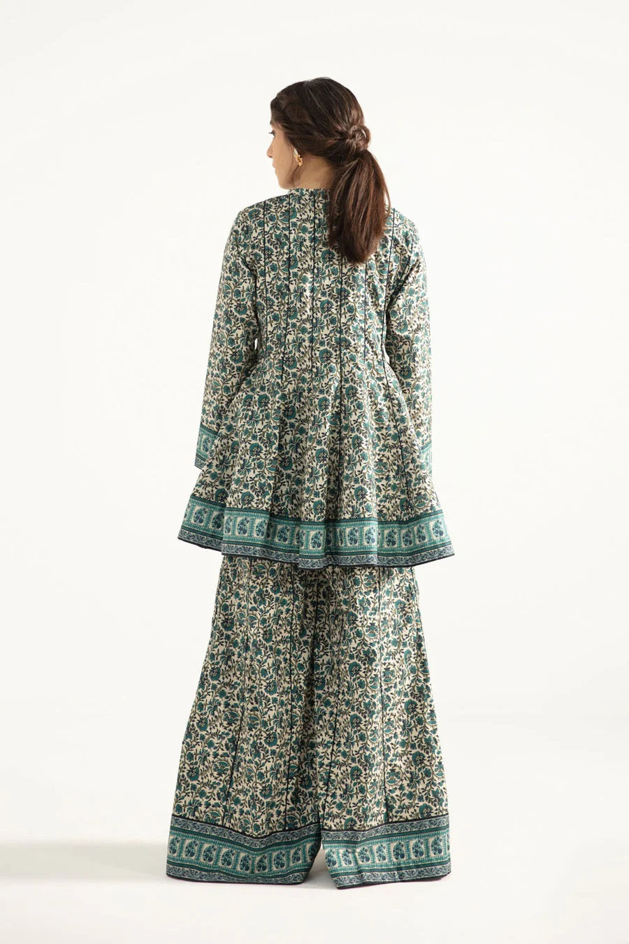 Sapphire Intermix Printed Cotton Shirt 1 piece Unstitched - U1 DY22V5 02