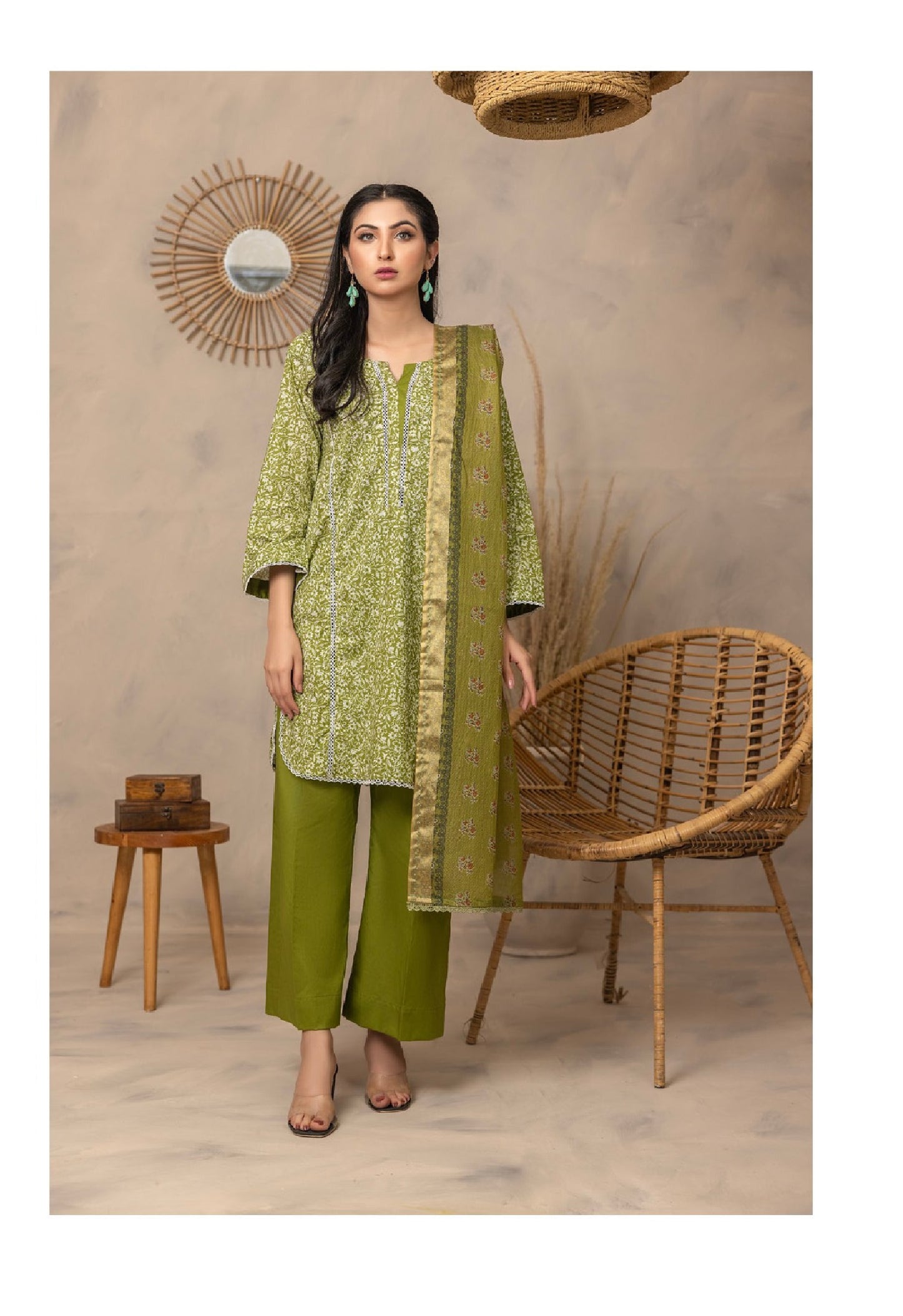 Salina Platinum By Regalia Textiles Printed Lawn Suits Unstitched 3 Piece - SM-02 - Summer Collection