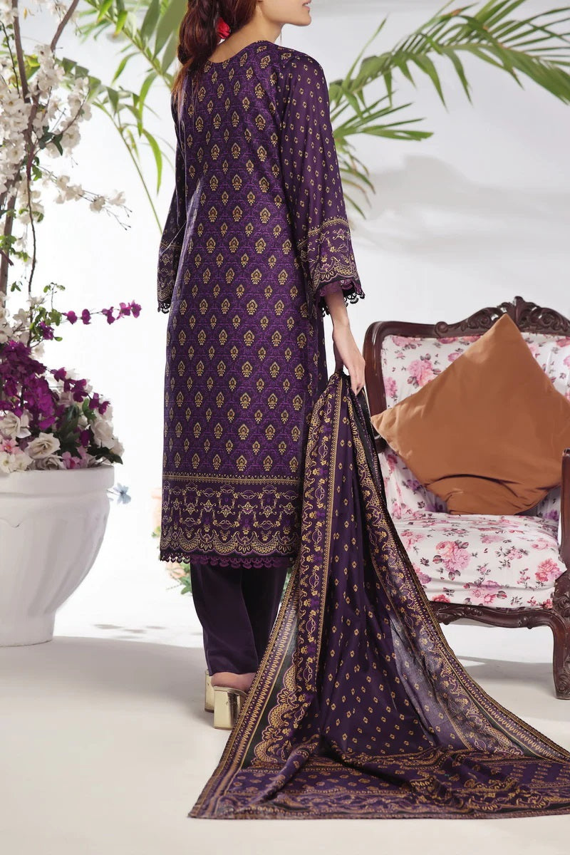 Daman By VS Textiles Printed Lawn Suits Unstitched 3 Piece VS24-D1 2902-B - Summer Collection