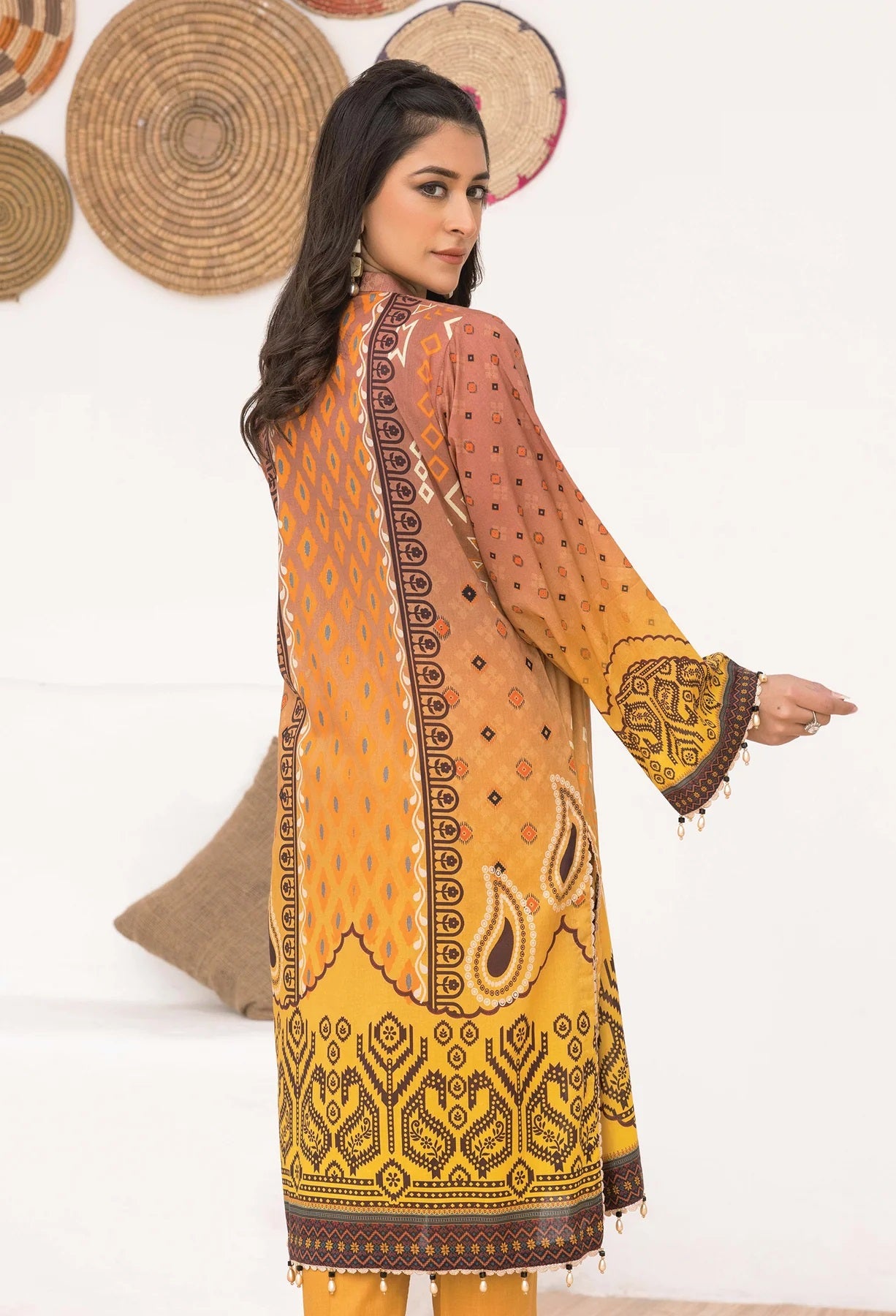 Adan Libas Chunri Embroidered Lawn 2 Piece Unstitched - ALC-08