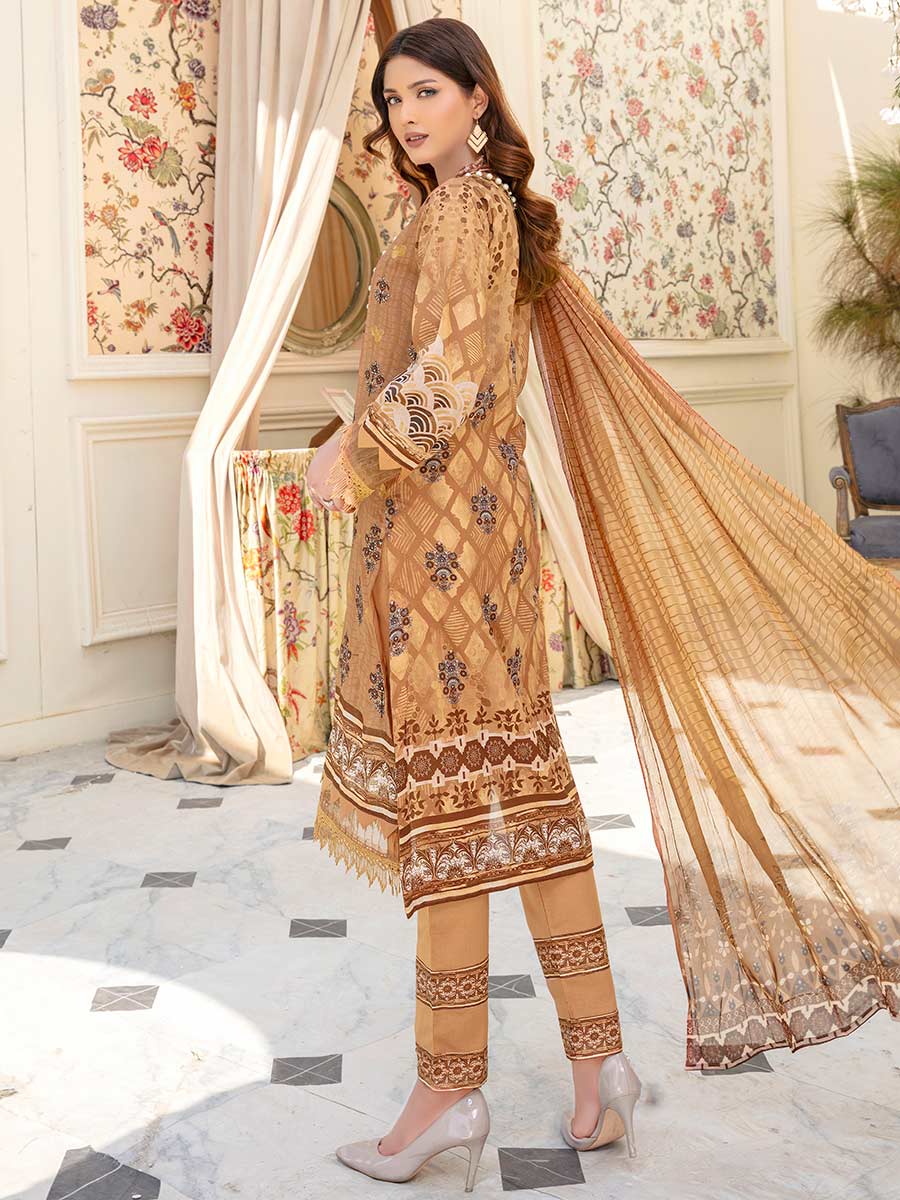 Afreen by Aalaya Embroidered Lawn 3 piece dress unstitched - AL23-D02