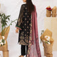 Aghaaz by Salitex Printed Lawn Dress 3 Piece Unstitched - UNS23AC002UT