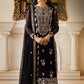 Asim Jofa Zari Sitara Embroidered Chiffon Unstitched 3 Piece Dress - AJZS 02