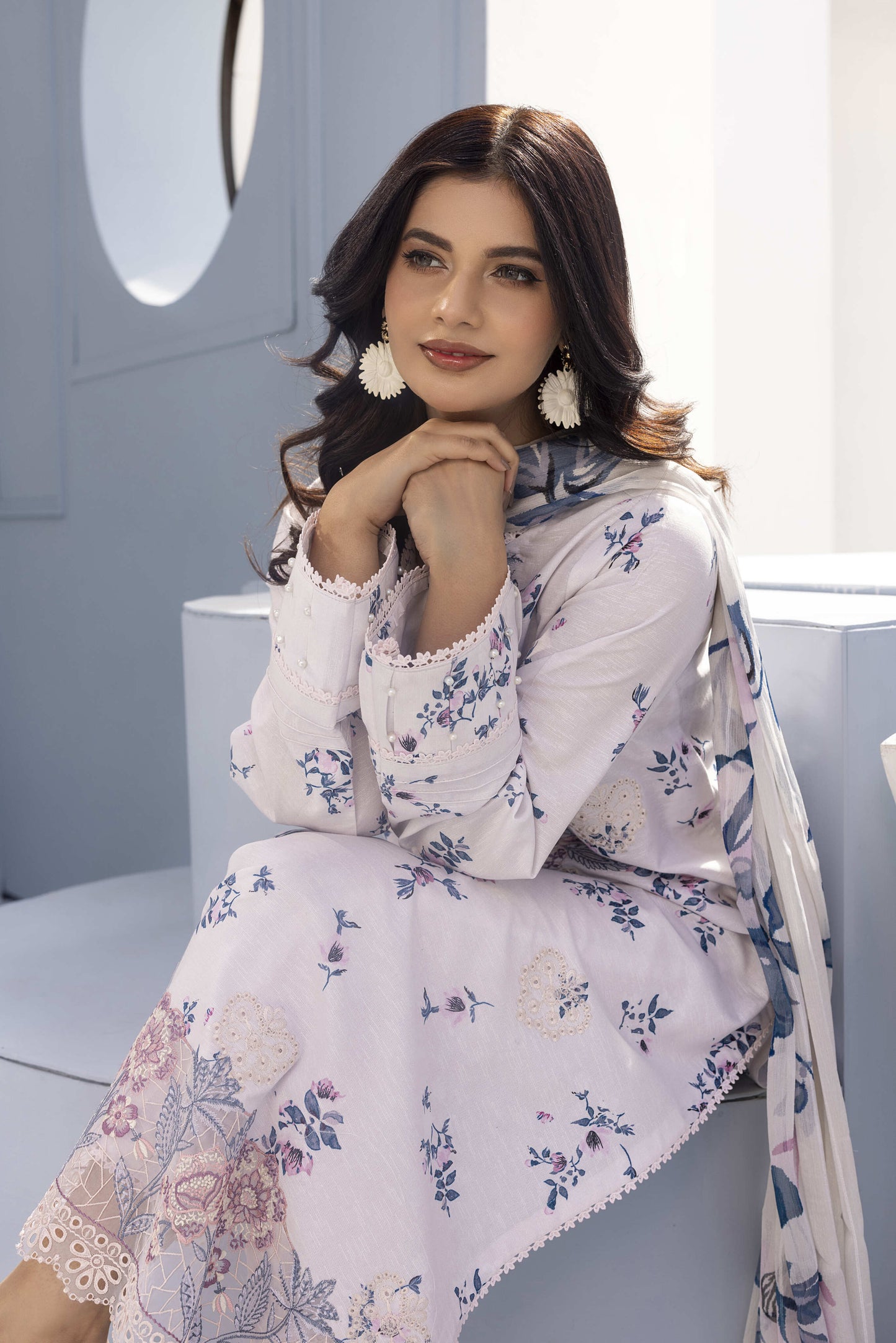 Rosolia by Panache Embroidered Lawn 3 Piece Unstitched Dress - D02