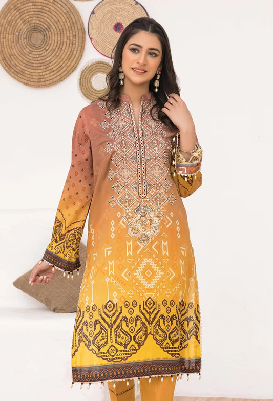 Adan Libas Chunri Embroidered Lawn 2 Piece Unstitched - ALC-08