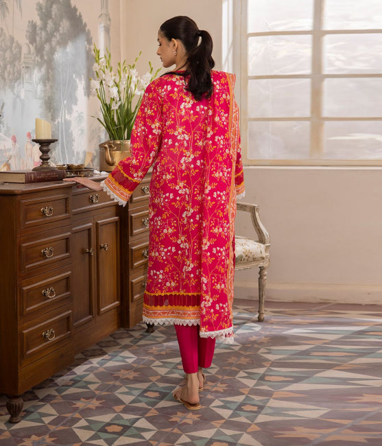 Zellbury Embroidered Lawn Unstitched 3 piece dress - WUS24E31102 Summer Collection