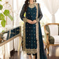 Asim Jofa Maahru Noorie Embroidered Suits Unstitched 3 Piece AJSM-31 - Festive Collection