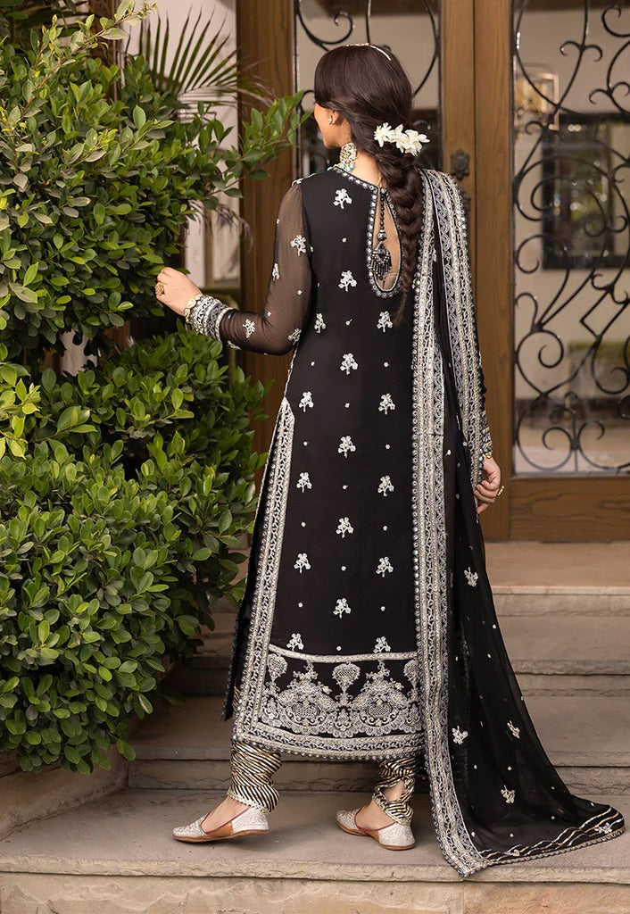 Asim Jofa Maahru Noorie Embroidered Suits Unstitched 3 Piece AJSM-34 - Festive Collection