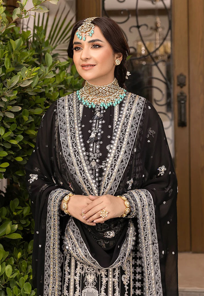 Asim Jofa Maahru Noorie Embroidered Suits Unstitched 3 Piece AJSM-34 - Festive Collection