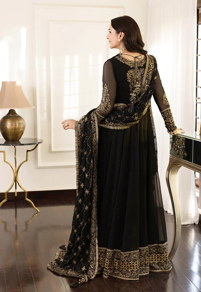 Asim Jofa Maahru Noorie Embroidered Suits Unstitched 3 Piece AJSM-35 - Festive Collection