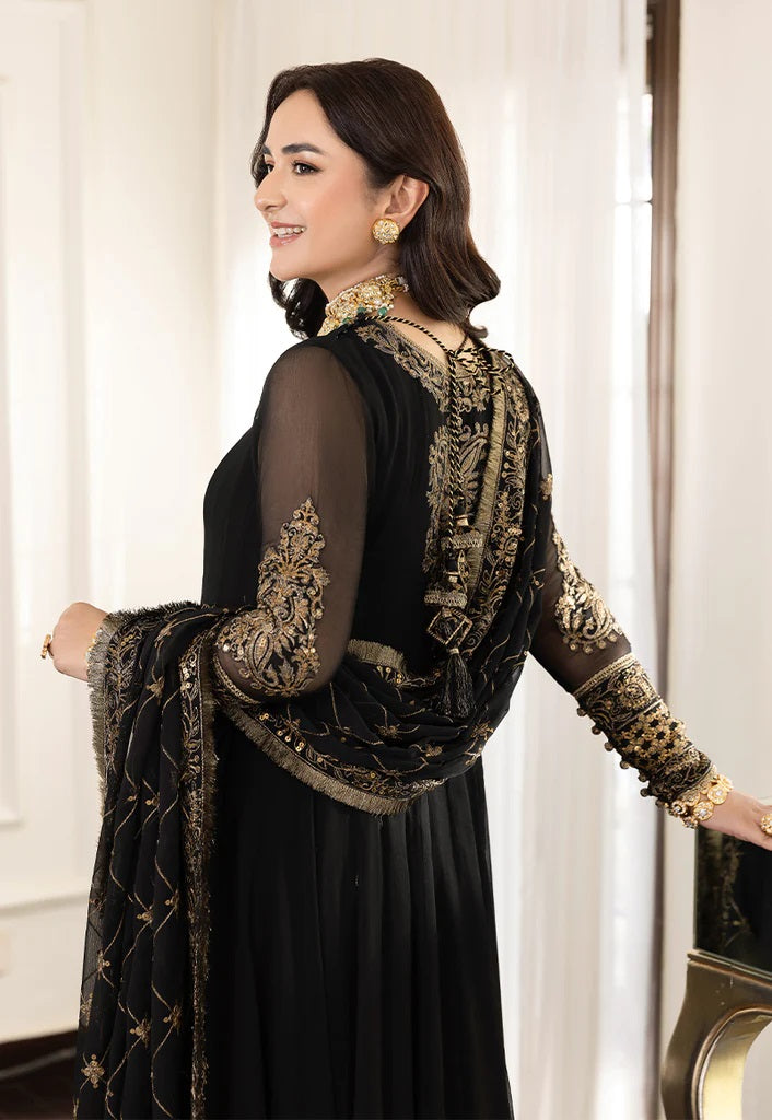 Asim Jofa Maahru Noorie Embroidered Suits Unstitched 3 Piece AJSM-35 - Festive Collection