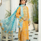 Gardenia By Nureh Embroidered Lawn Suits Unstitched 3 Piece NS-35 - Summer Collection