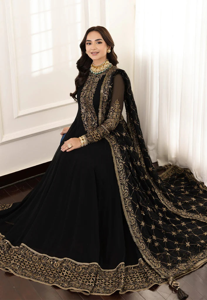 Asim Jofa Maahru Noorie Embroidered Suits Unstitched 3 Piece AJSM-35 - Festive Collection
