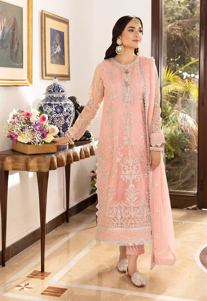 Asim Jofa Maahru Noorie Embroidered Suits Unstitched 3 Piece AJSM-36 - Festive Collection