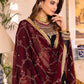 Asim Jofa Maahru Noorie Embroidered Suits Unstitched 3 Piece AJSM-37 - Festive Collection