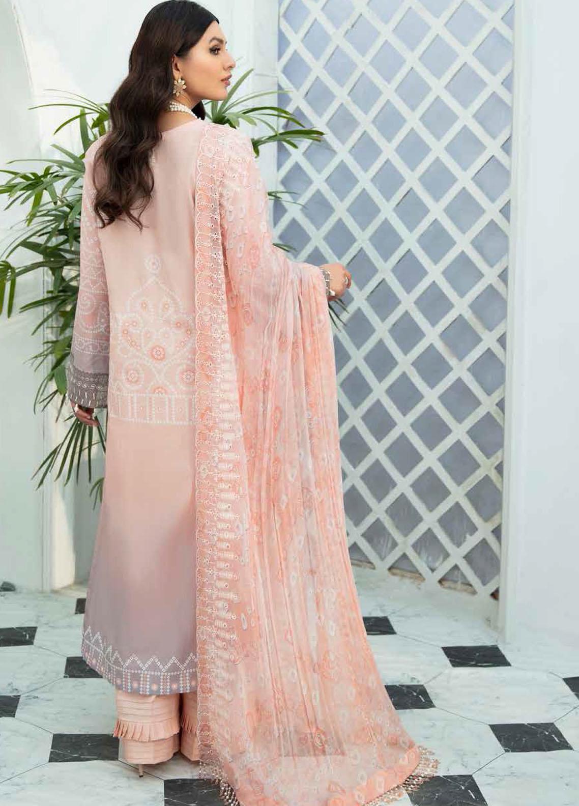 Gardenia By Nureh Embroidered Lawn Suits Unstitched 3 Piece NS-38- Summer Collection