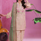 Coco Cords by Alzohaib Printed Cambric 3pc Dress Unstitched - CCC2-2503