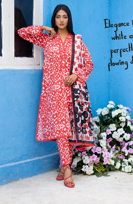 Salina by Regalia Textile Printed Lawn 3 Piece Unstitched Dress - RSPL-03 Summer Collection
