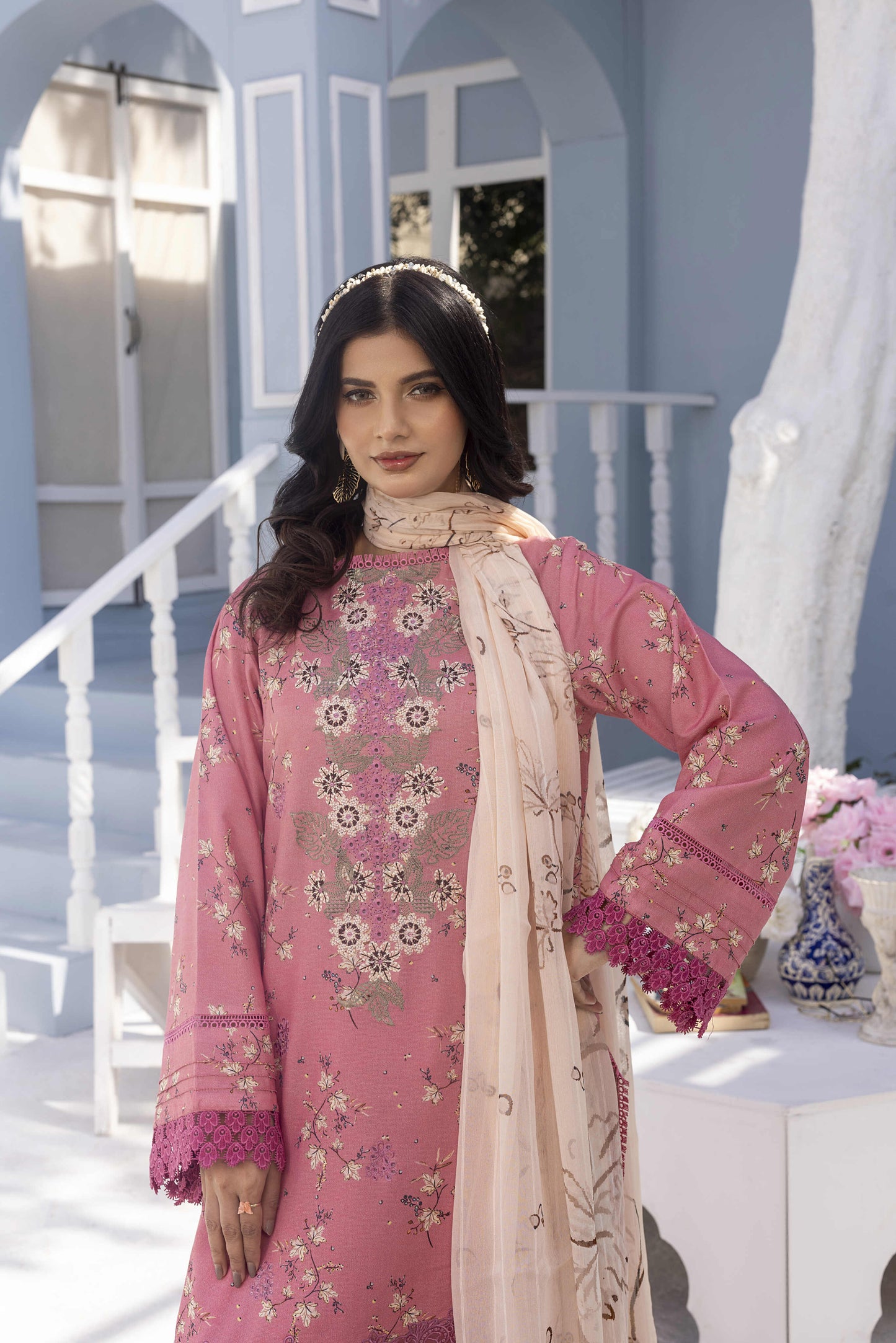 Rosolia by Panache Embroidered Lawn 3 Piece Unstitched Dress - D03