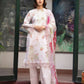 Mishaal by Gulljee Embroidered Lawn 3 piece Unstitched Dress - GJM11 - A03 - Summer Collection