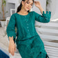 Nisha by Aalaya Embroidered Lawn Unstitched Shirt NEK2- D03