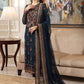 Asim Jofa Zari Sitara Embroidered Chiffon Unstitched 3 Piece Dress - AJZS 03
