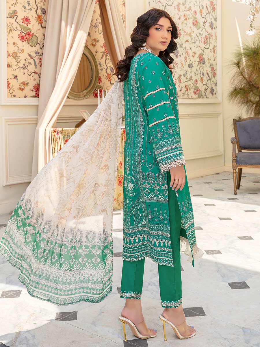 Afreen by Aalaya Embroidered Lawn 3 piece dress unstitched - AL23-D03