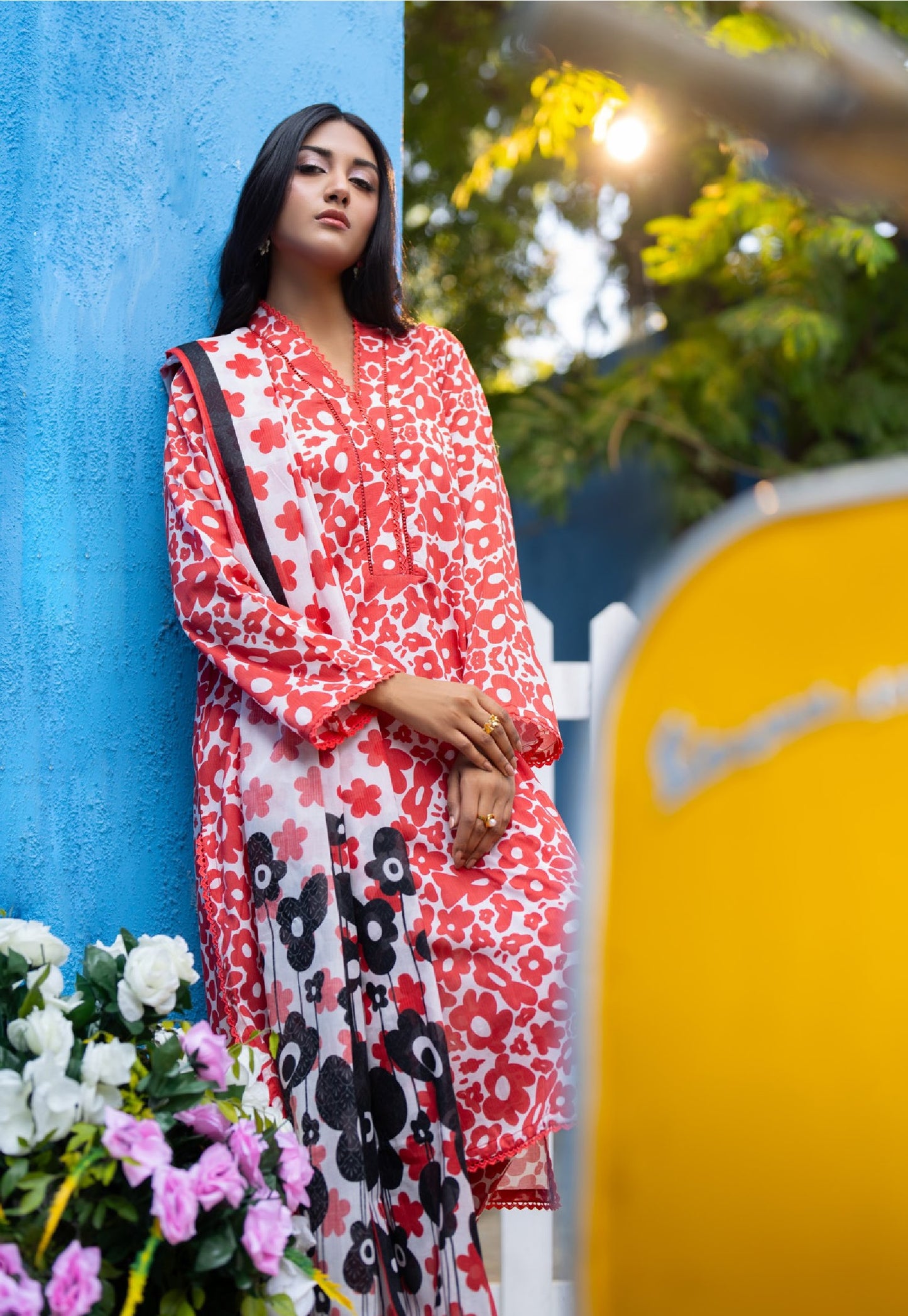 Salina by Regalia Textile Printed Lawn 3 Piece Unstitched Dress - RSPL-03 Summer Collection