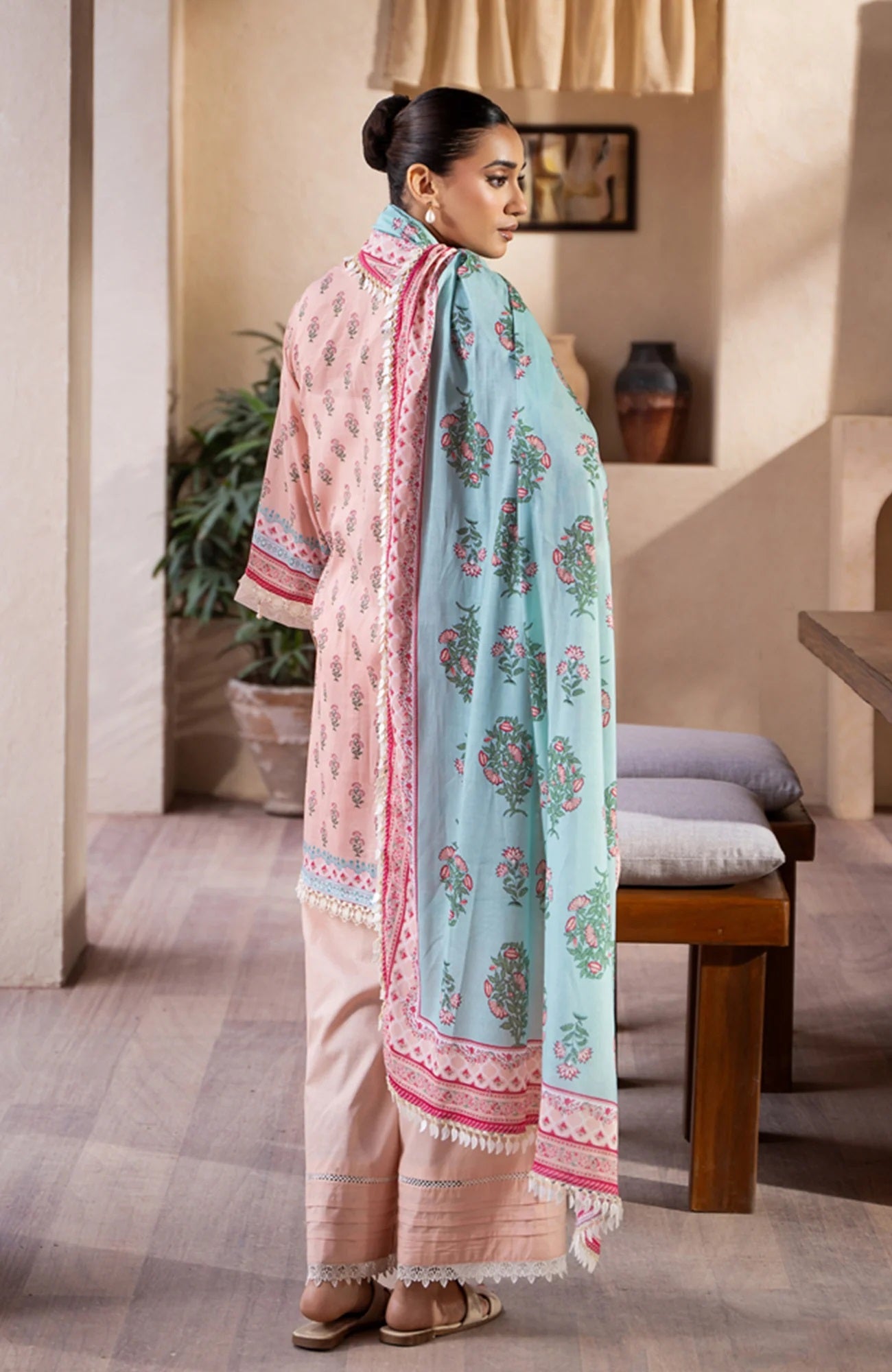 Mausummery Digital Printed Lawn Unstitched 3 Piece Suit – MUS25V1PL03