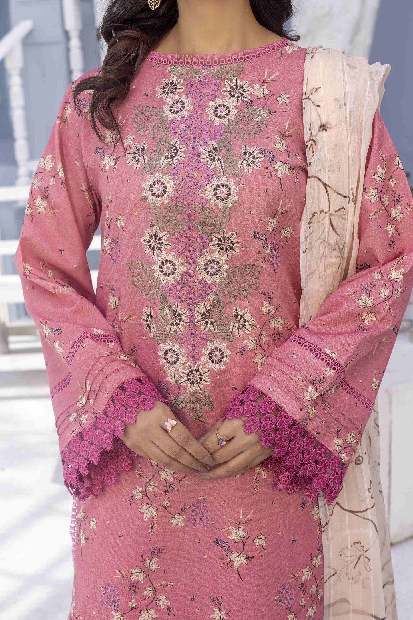 Rosolia by Panache Embroidered Lawn 3 Piece Unstitched Dress - D03