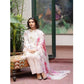 Mishaal by Gulljee Embroidered Lawn 3 piece Unstitched Dress - GJM11 - A03 - Summer Collection