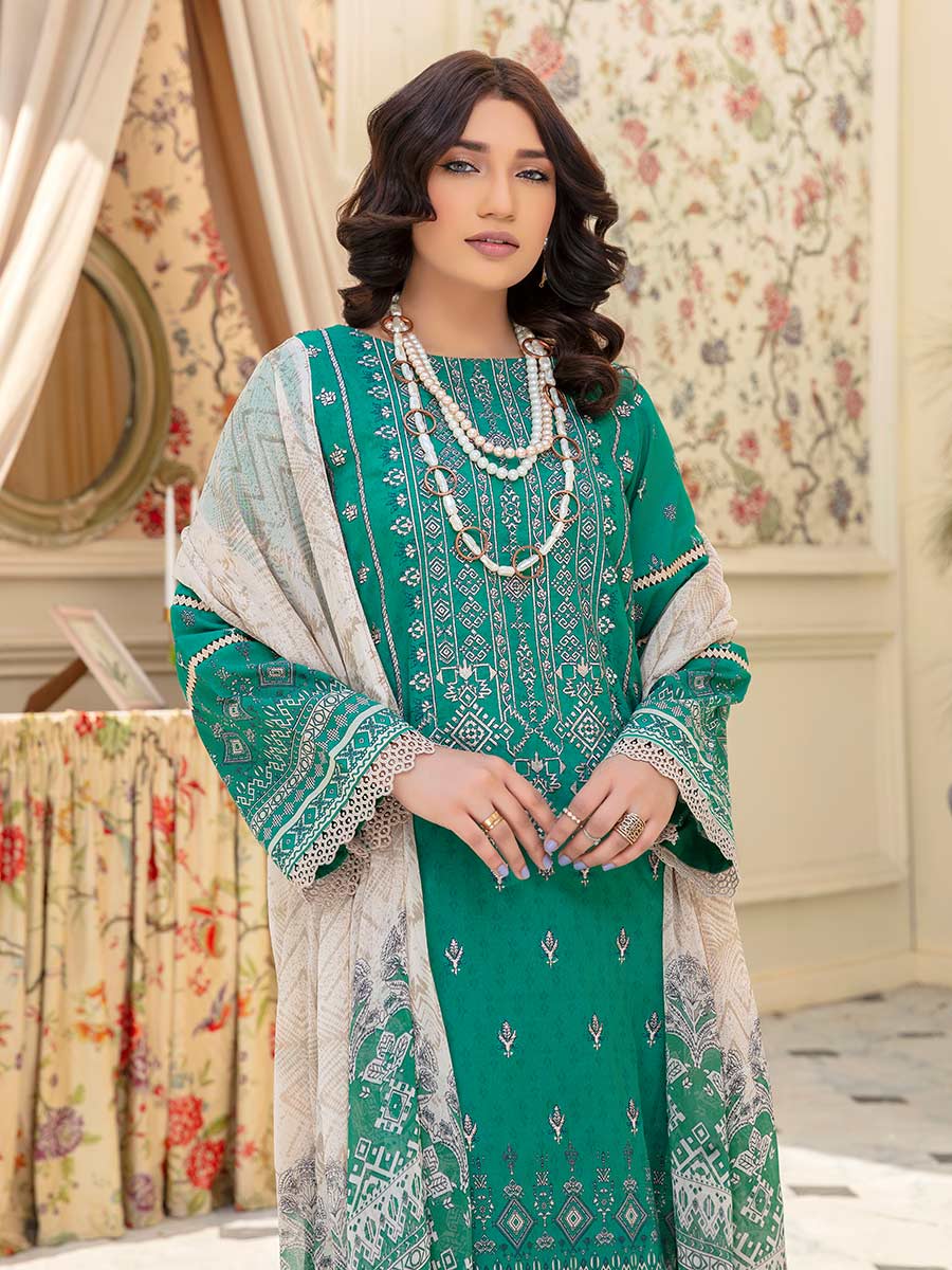 Afreen by Aalaya Embroidered Lawn 3 piece dress unstitched - AL23-D03