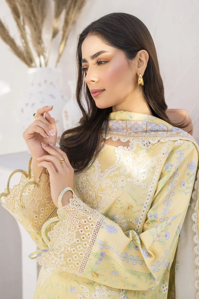 Shezlin by Aabyaan Embroidered Chikankari Suits Unstitched 3 Piece AS-AR-03 SOHA - Summer Collection