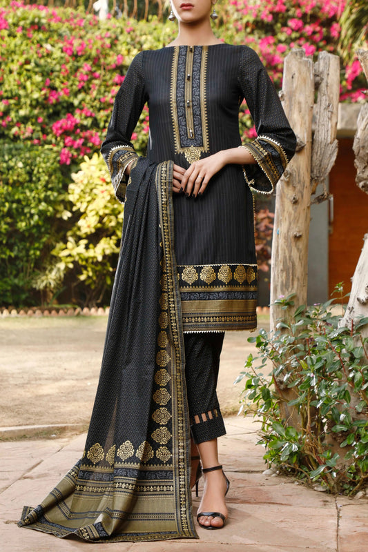 Daman By VS Textiles Printed Lawn Suits Unstitched 3 Piece VS24-D1 2903-B - Summer Collection