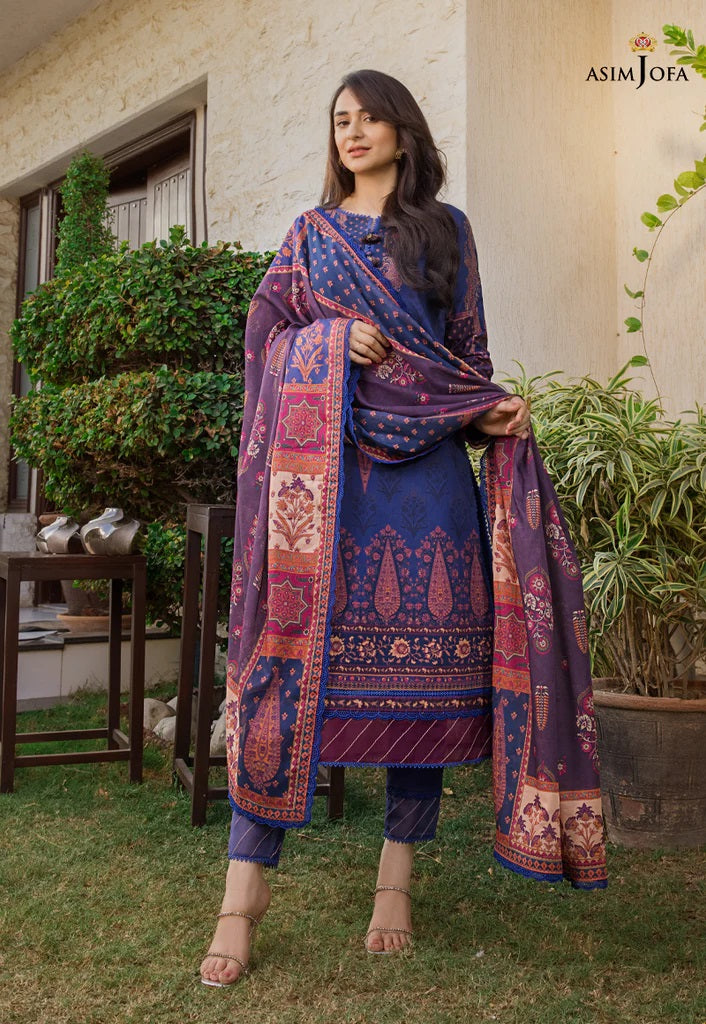 Rania by Asim Jofa Printed Lawn Suits Unstitched 2 Piece AJRP-03