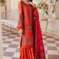 Emaan Adeel Organza Embroidered 3 piece Unstitched Dress - LX 03